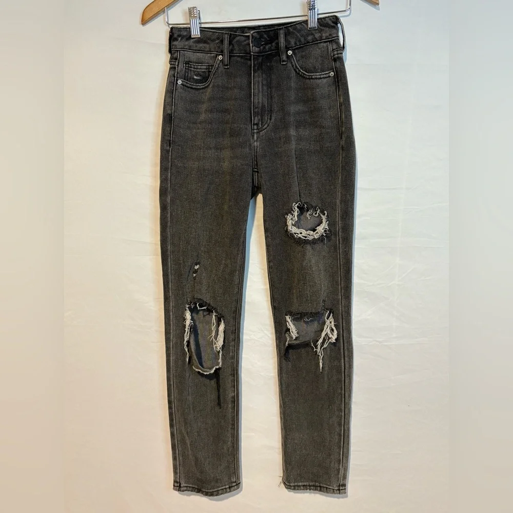 Pacsun Women’s Black Mom Jeans Size 22 - Picture 1 of 7